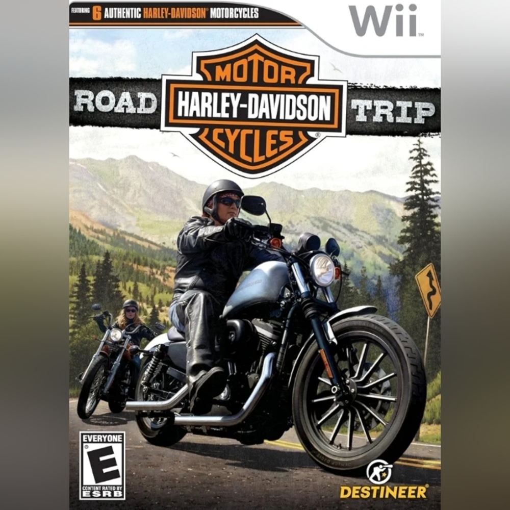 Harley Davidson Road Trip 🔥 Nintendo Wii 🕹 Vintage Video Game